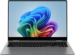 SAMSUNG Galaxy Book5 Pro 360 Copilot+ PC de 16 polegadas, laptop AI Business, Windows 11 Pro, processador Intel Core Ultra 7 258V, tela sensível ao toque 3K AMOLED, 32GB / 1TB, 120HZ, modelo 2025