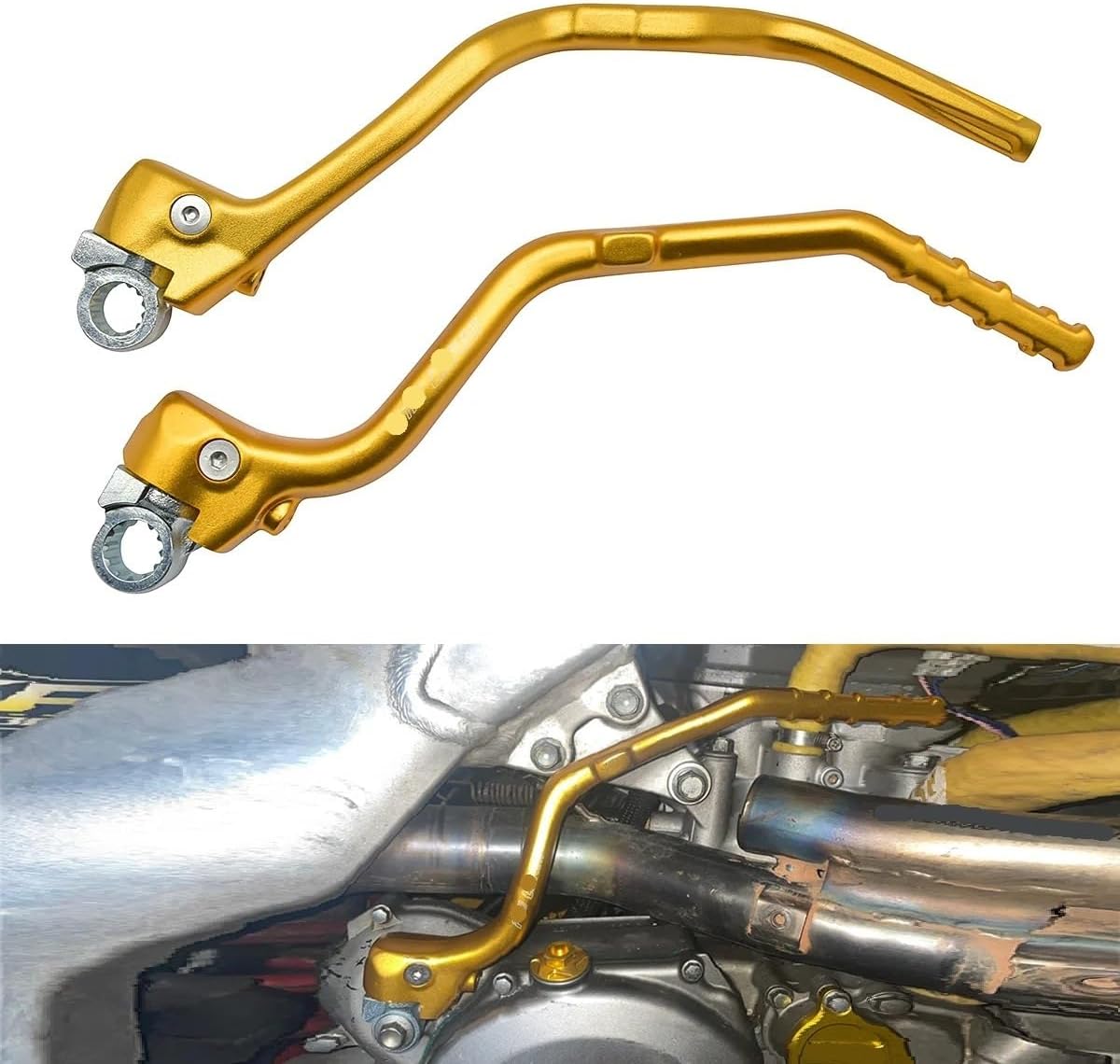 Motorcycle Kick Start Lever Motorcycle Kick Start Starter Lever Pedal Motorbike For RM Z450 2008 2009 2010 2011 2012 2013 2014