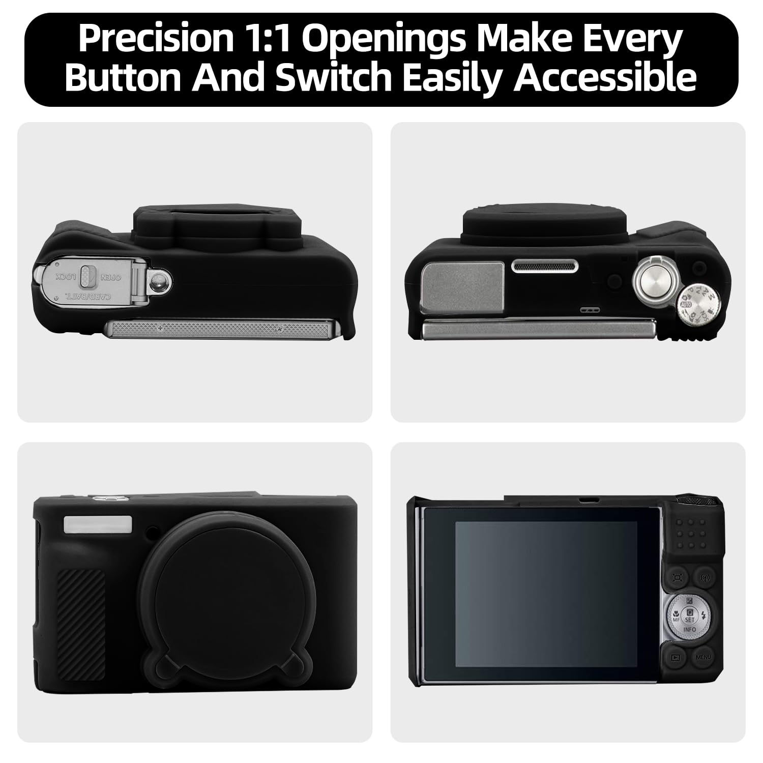 Amazon.co.jp: HESPLUS カメラケース Canon Powershot SX740 HS