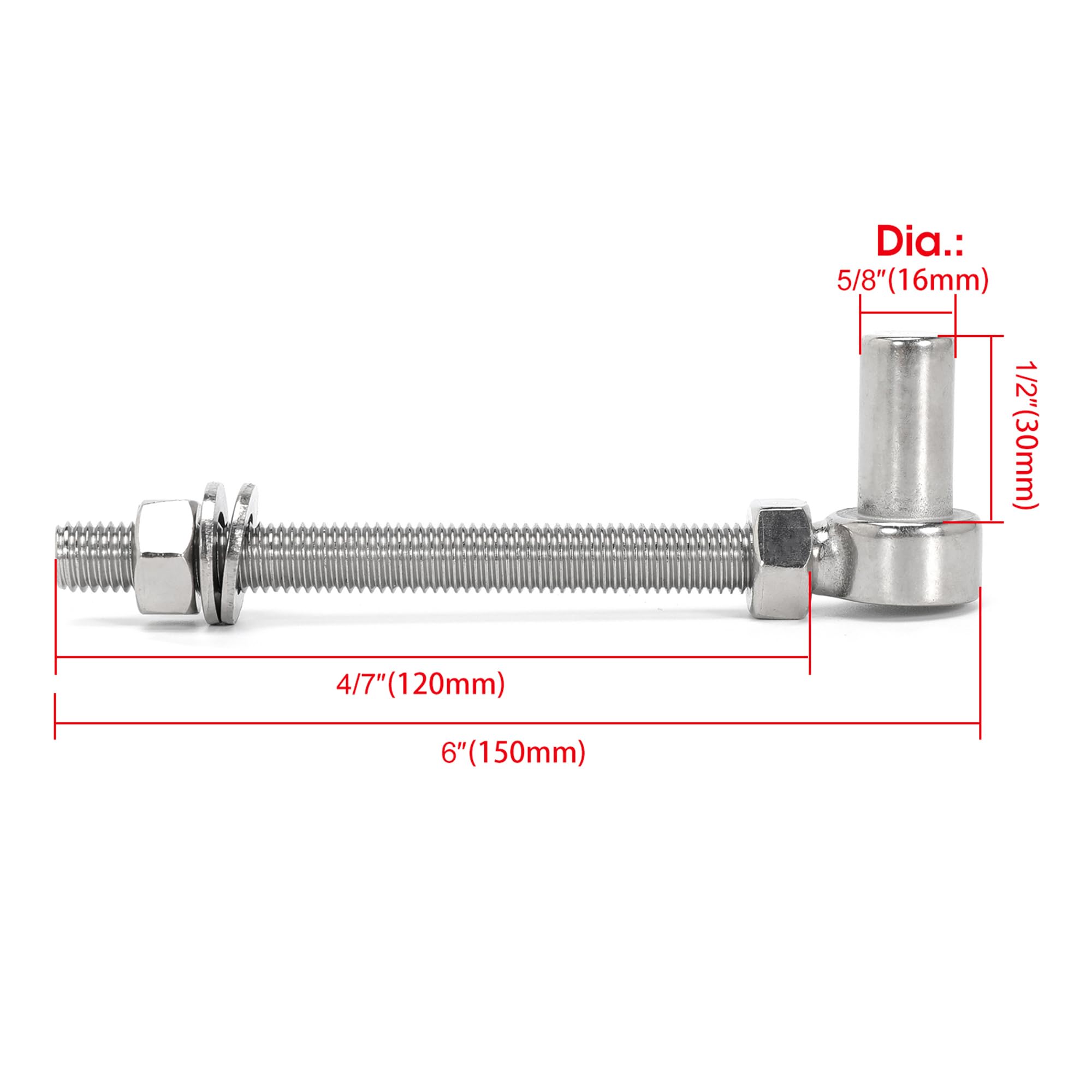 Bisagra De Soldadura Ajustable Galvanizada Para Puerta Con Perno Largo, Tuerca Y Buje En U - China La Bisagra De Puerta Bisagra Ajustable, Galvanizada La Bisagra De Puerta De Bisagra De Puerta