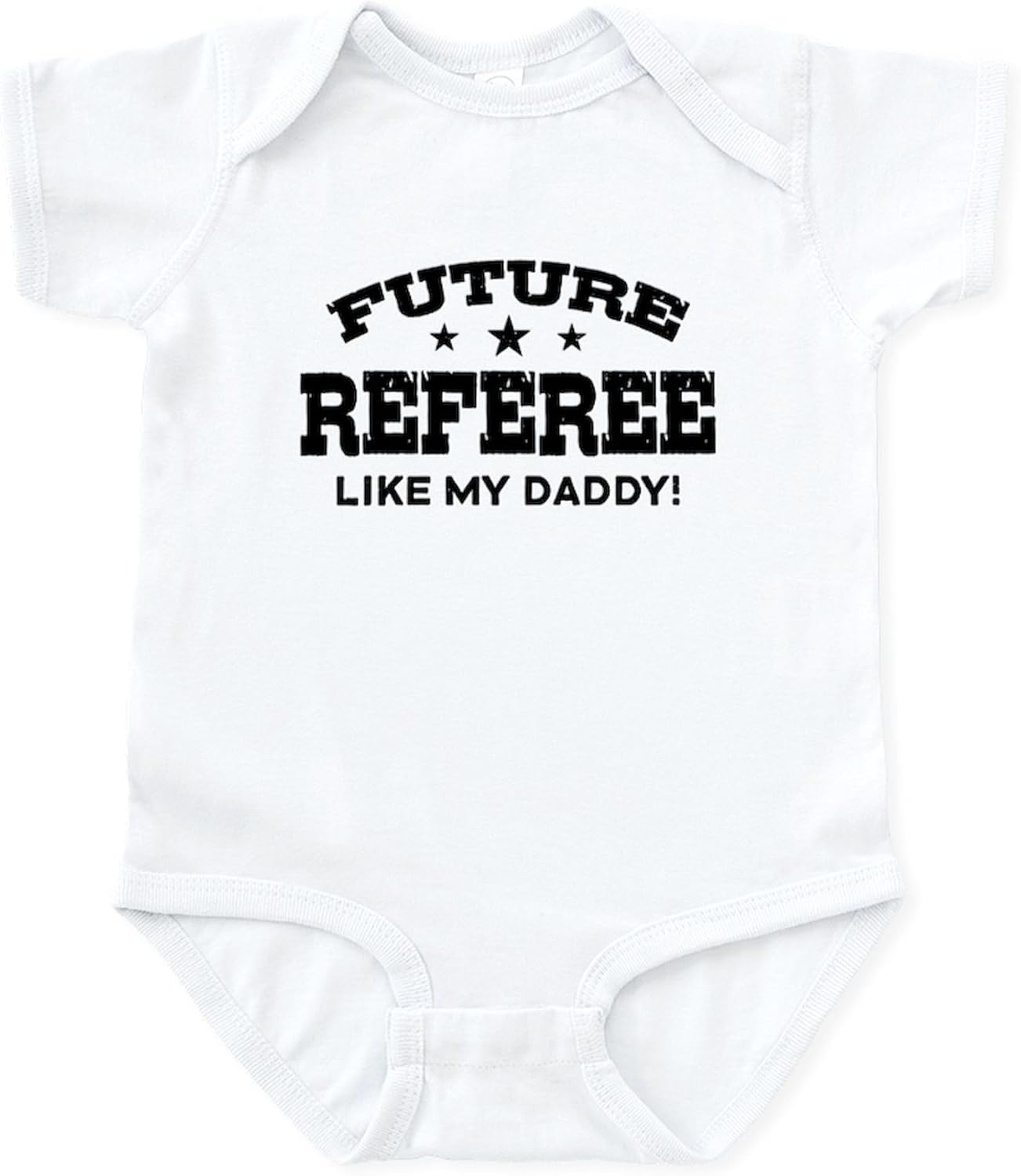 CafePress Future Referee Like My Daddy Infant Bodysuit Cute Infant Bodysuit Baby Romper