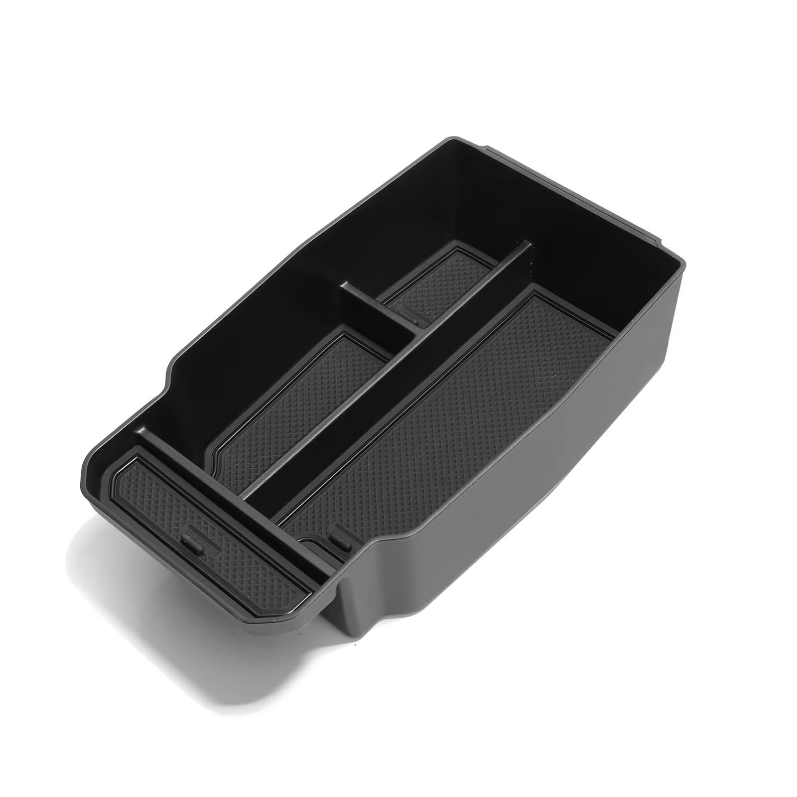 DSEQOPHH Armrest Insert Organiser Compatible With Mazda For Cx-50 1 Pcs Armrest Storage Box Car Tpe Central Lower Layer Storage Tray Organizer Accessories