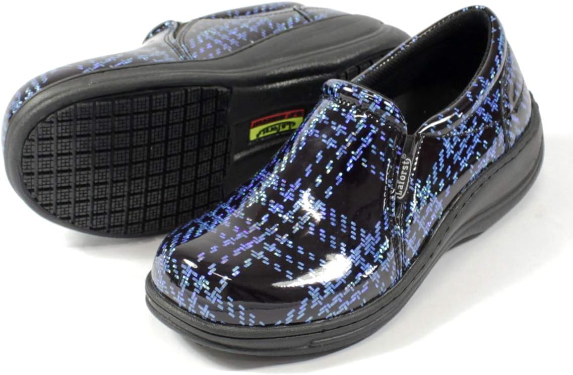 Laforst Rachel 7003 Womens Leather Nonslip Server Slip On Clog - Image 5