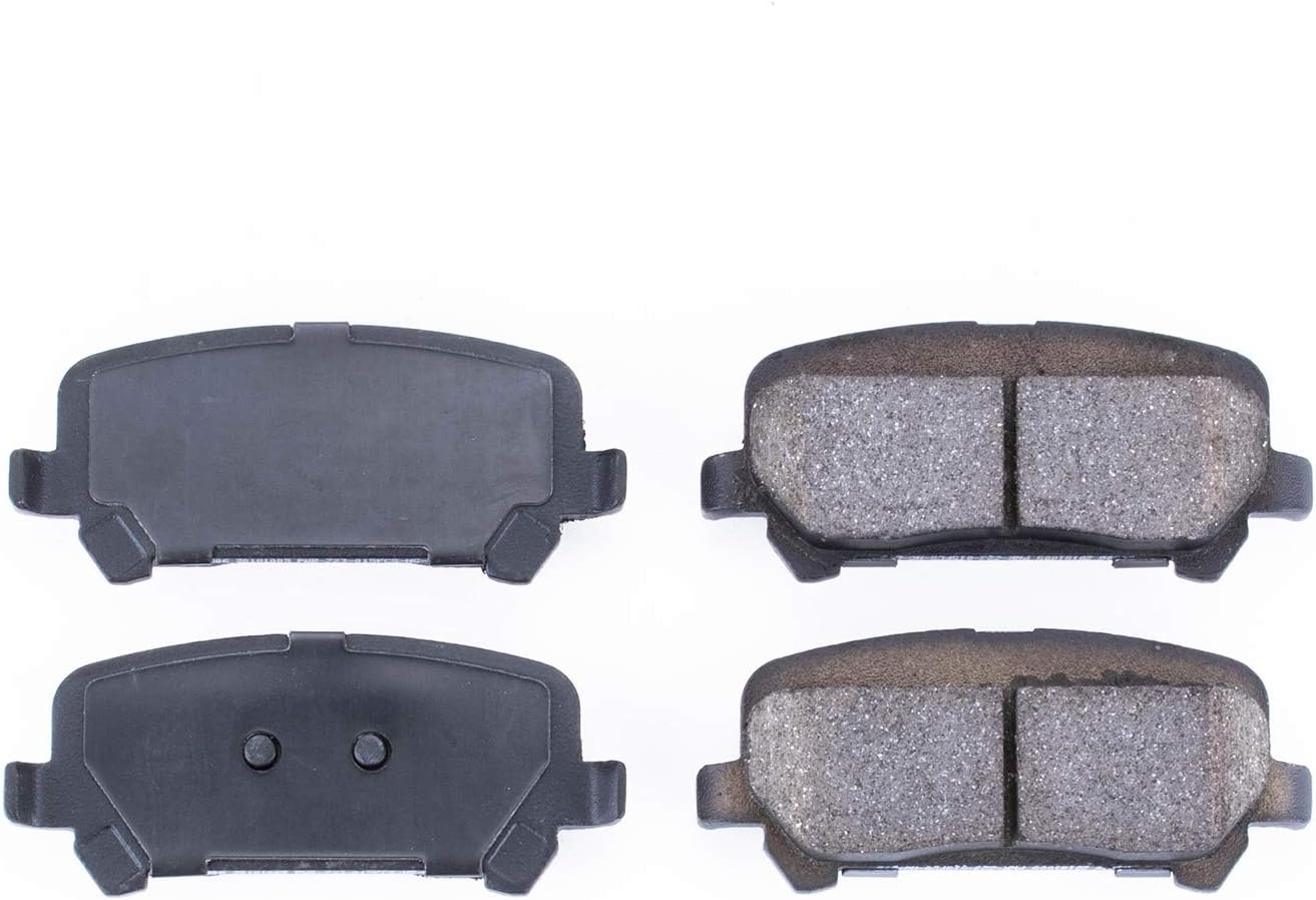 PowerStop Rear Brake Pads For Chevrolet Colorado 2015-20 | GMC Canyon 2015-20 - Z16 Ceramic Brake Pads Replacement, 16-1806