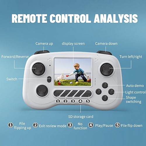 Miniatura 2 de Auto RC con cámara 720P, camión todoterreno con control remoto, vehículo de video en tiempo real para niños, juego interactivo, regalo de cumpleaños