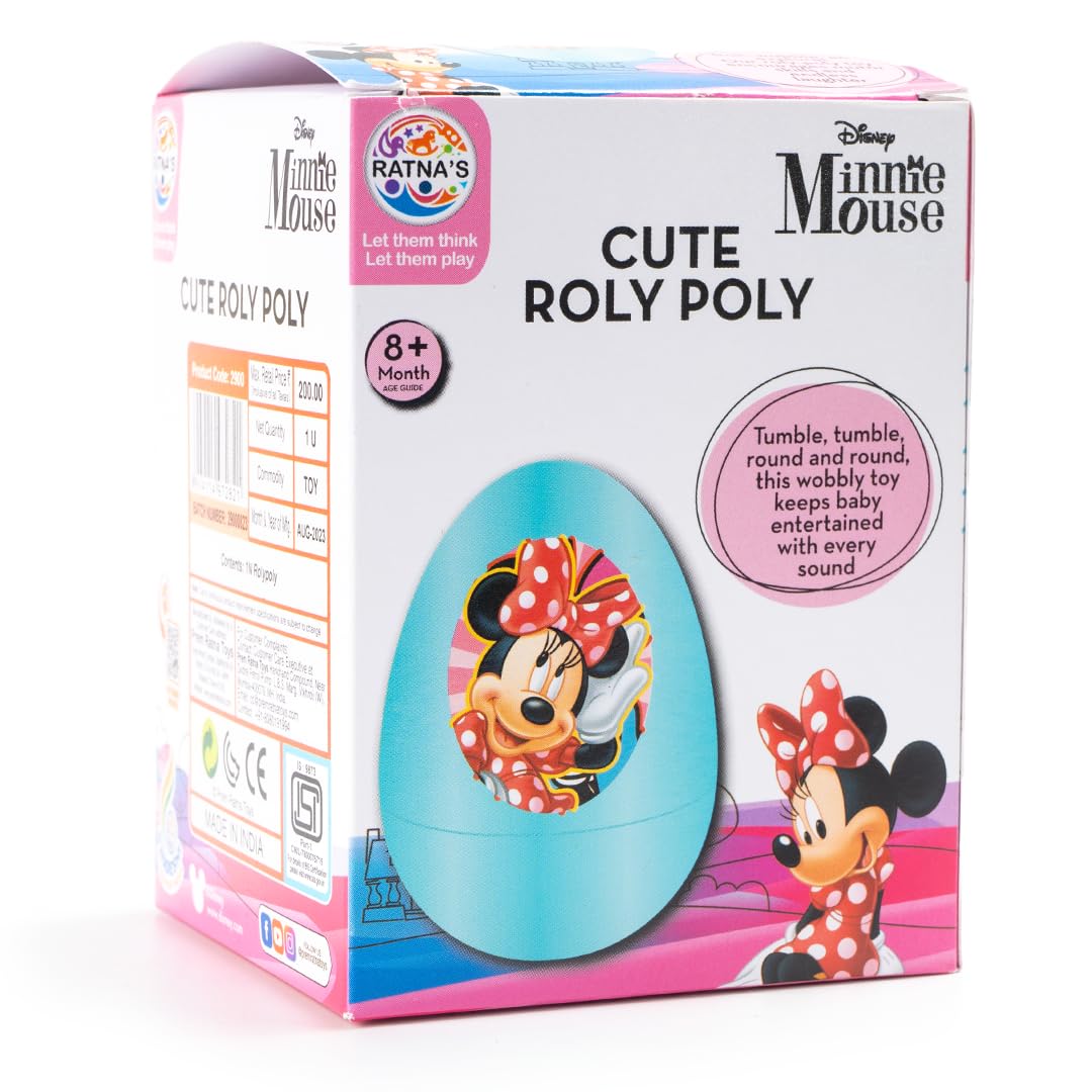 See full amazon price history chart for Ratnas Disney Minnie Mouse Cute Roly Poly Push and Shake Wobbling Bell Sounds Musical Rattling Toy for New Born Babies & Toddlers Ratnas Disney Minnie Mouse Cute Roly Poly Push and Shake Wobbling Bell Sounds Musical Rattling Toy for New Born Babies & Toddlers (B0CQ8CQW7H) Amazon Price History, Amazon Price Tracker