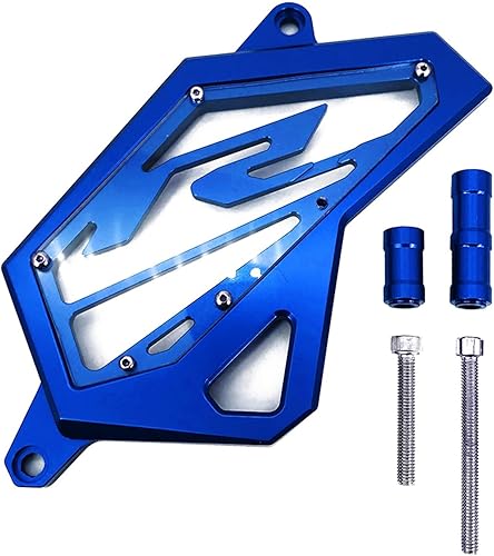 Miniatura 1 de for Yam&ha YZF R3 R25 YZF-R3 YZF-R25 MT03 MT-03 2015-2018 Motorcycle Front Sprocket Chain Guard Cover Engine Cover Protector (Color  Blue)
