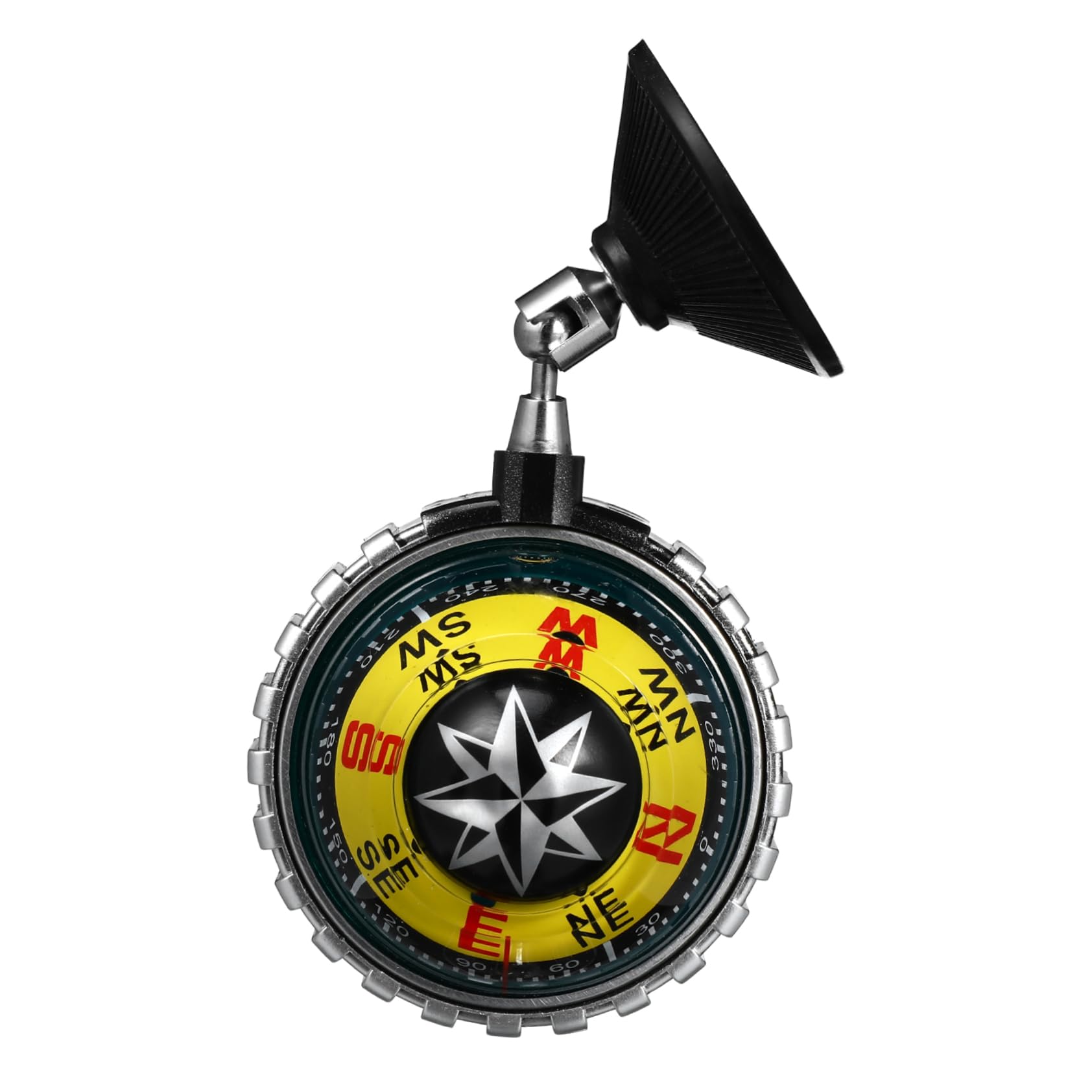 GOOHOCHY Vehicle Dashboard Marine Boat Ball Compass Suction Cup Mount Direction Pointer for Automotive Outdoor