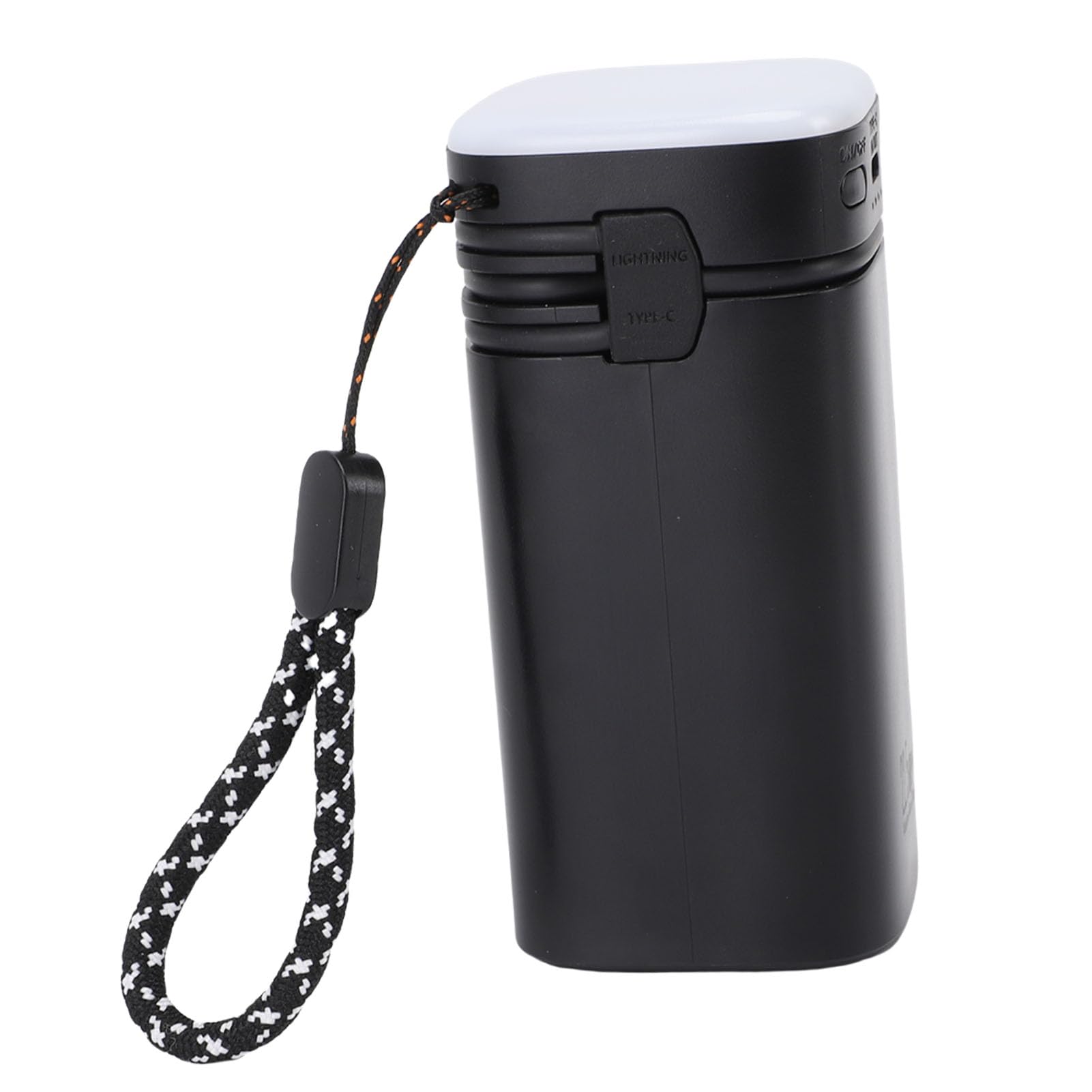 Power Bank a Ricarica Rapida con 4 Uscite 20000 MAh Cavo Integrato per attività Quotidiane