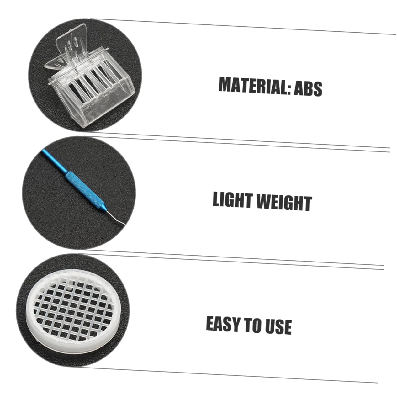 Kit de Cría de Reinas para Apicultura Caja Protectora Abs | Sistema de Cultivo, Uso Sencillo y Práctico, Ligero, para Manejo de Colmenas en Temporada de Reproducción Color Aleatorio