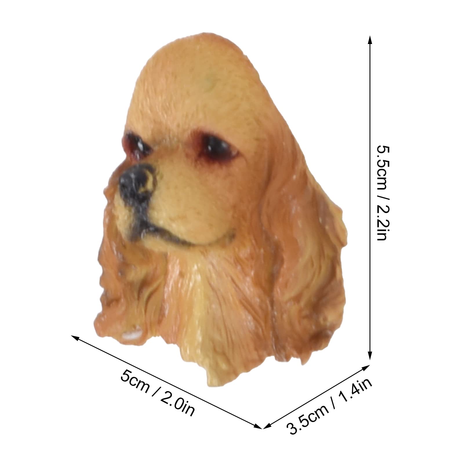 FuninCrea Adesivi Magneti per Frigorifero, 12 Pezzi in Vetro Colorato Carino Cane Frigorifero Magnete Lavagna Bianca Magnetica Adesivo Applicabile alla Decorazione del Frigorifero (D