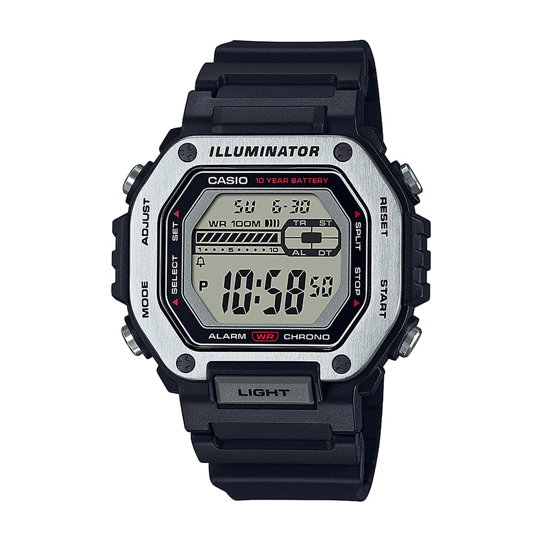 Casio Resin Digital Black Dial Men Watch-Mwd-110H-1Avdf, Black Band (B0BZZHDYZ9) Amazon Price History, Amazon Price Tracker