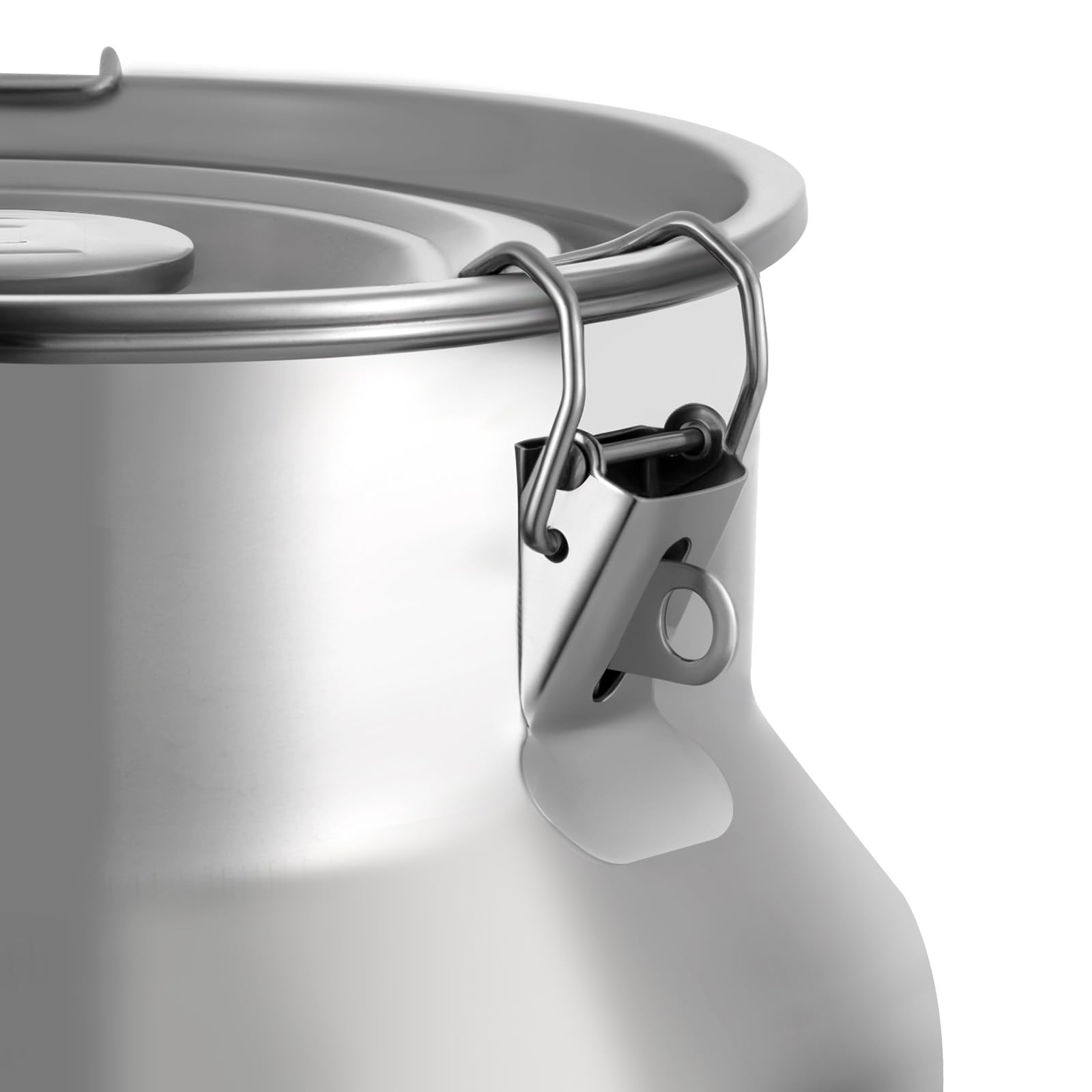 Tambour en acier inoxydable scellé de 18 l, fermenteur en acier inoxydable 201, pot à lait domestique, réservoir de stockage, huile, riz, eau, grand réservoir de transport, joint en