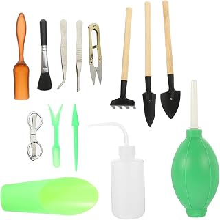 14-piece Bonsai Kit Bonsai Tools Precision Kit Transplanting Tools Small Shovel Set Hand for Gardening