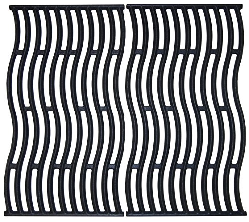 Music City Metals Ciudad de la música Metales 67682 Mate Hierro Fundido cocinar Rejilla de Repuesto para Modelos de Parrilla de Gas Napoleón (Set de 2) Cover