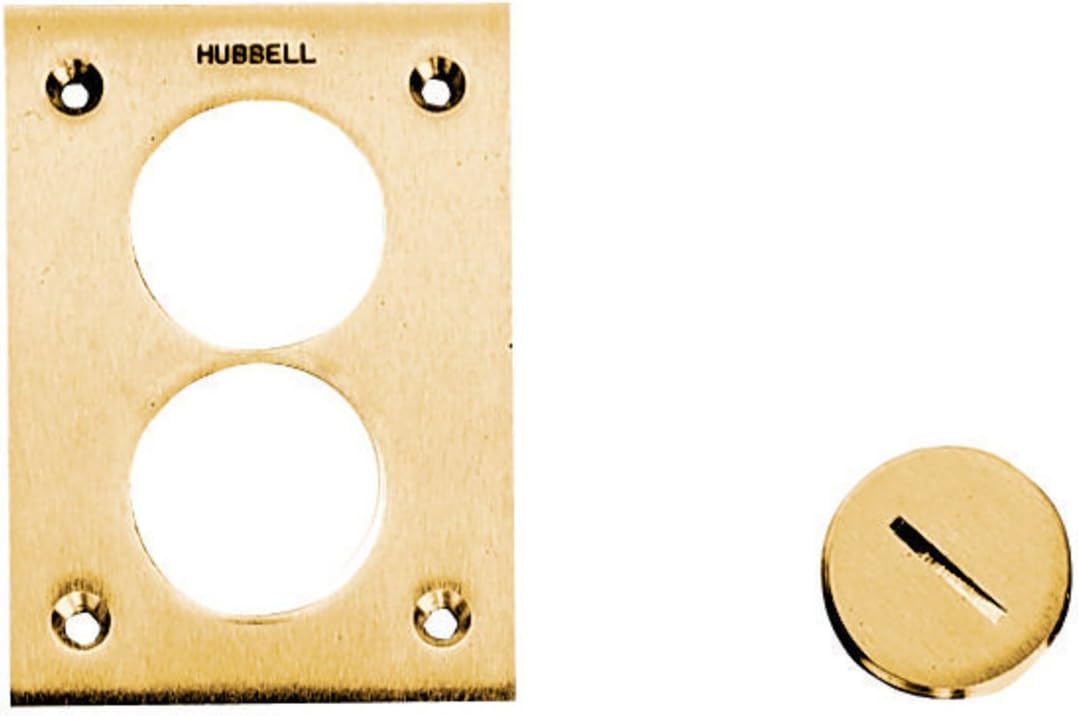 Hubbell 12580 Floor Box Flush Plug