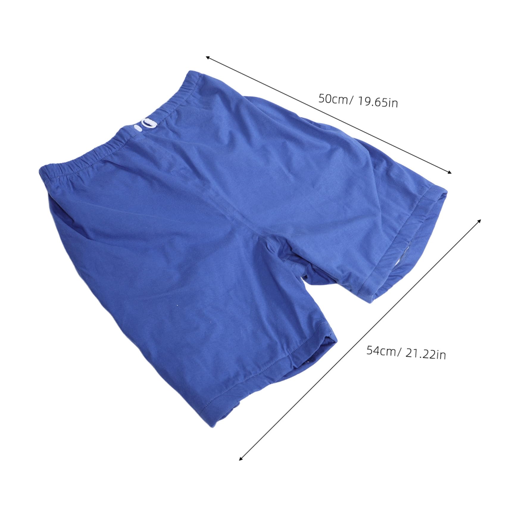 Culottes D'incontinence Lavables pour Adultes Taille L Coton Bleu