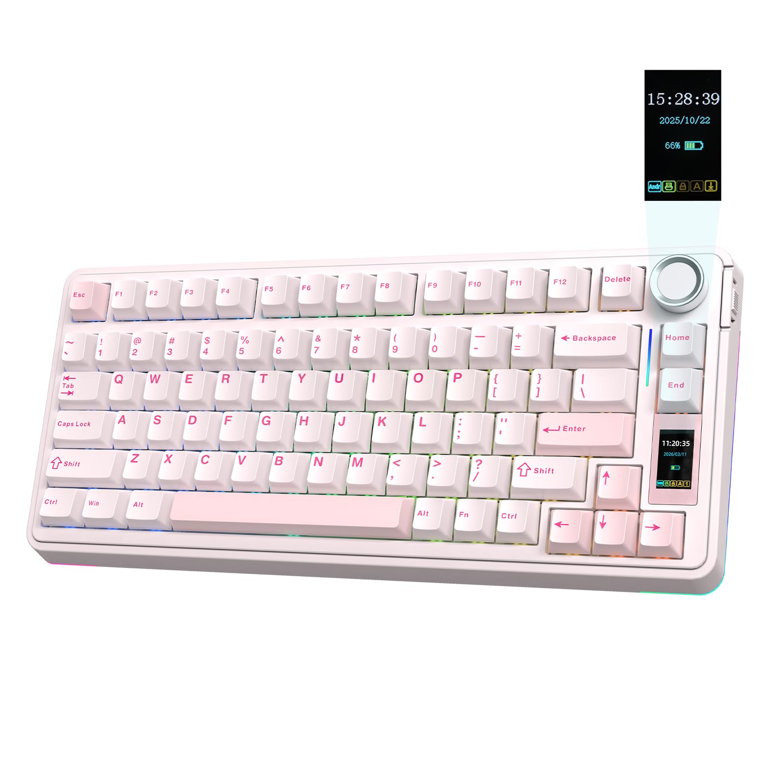 Amazon.co.jp: EPOMAKER X Aula EA75 MAX Wireless Gaming Keyboard