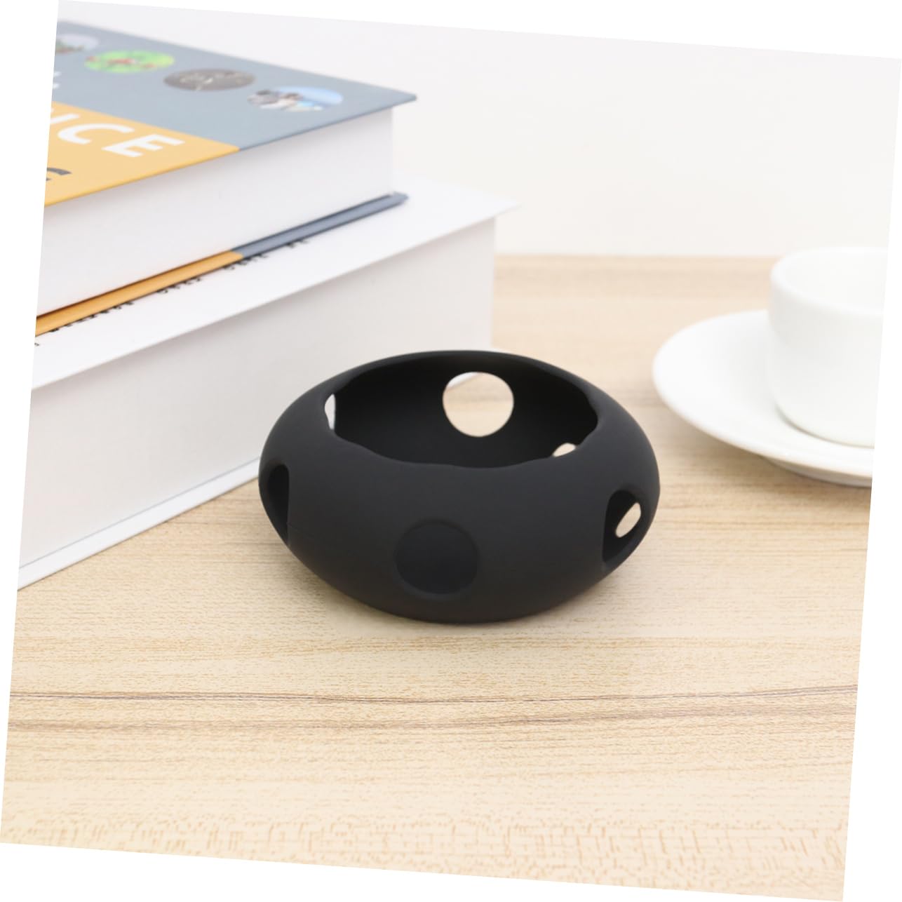 UPKOCH 3piezas Funda De Silicona Antirayaduras para Home Mini Protección Duradera y Ligera Acceso Completo Controles y Cargador Compatible Home Mini Negro