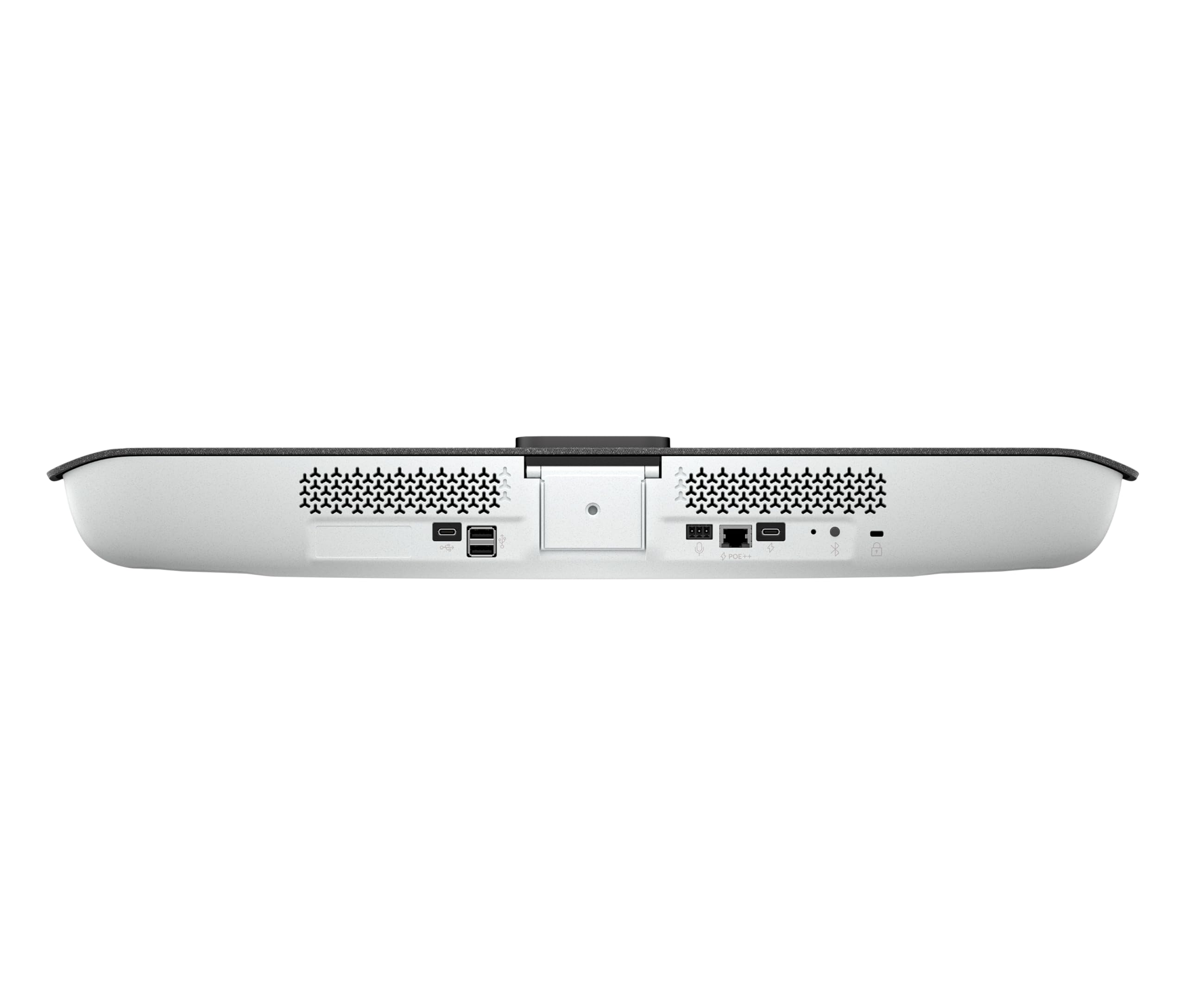 POLY Studio V12 – bar wideo USB z kamerą 20 MP i szerokim kątem 120°, wielofunkcyjne rozwiązanie konferencyjne z mikrofonem i głośnikiem, do małych pomieszczeń konferencyjnych, kompatybilny z zoomem