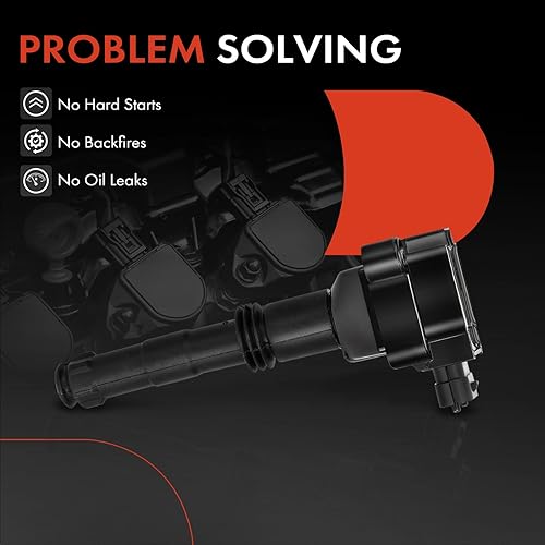 Miniatura 7 de A-Premium Paquete de bobinas de encendido del motor compatible con Porsche 911 1999-2012, Cayman 2006-2008, 2.7L 3.4L 3.6L 3.8L