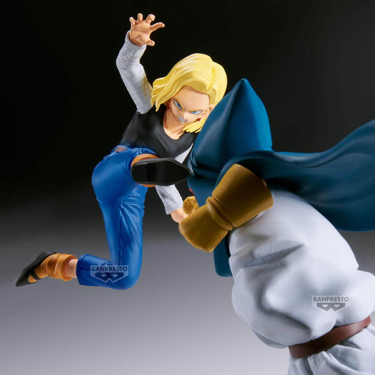 Banpresto Dragon Ball Z Android 18 & Mr. Satana (vs Mighty Mask) Personaggio Matchmaker