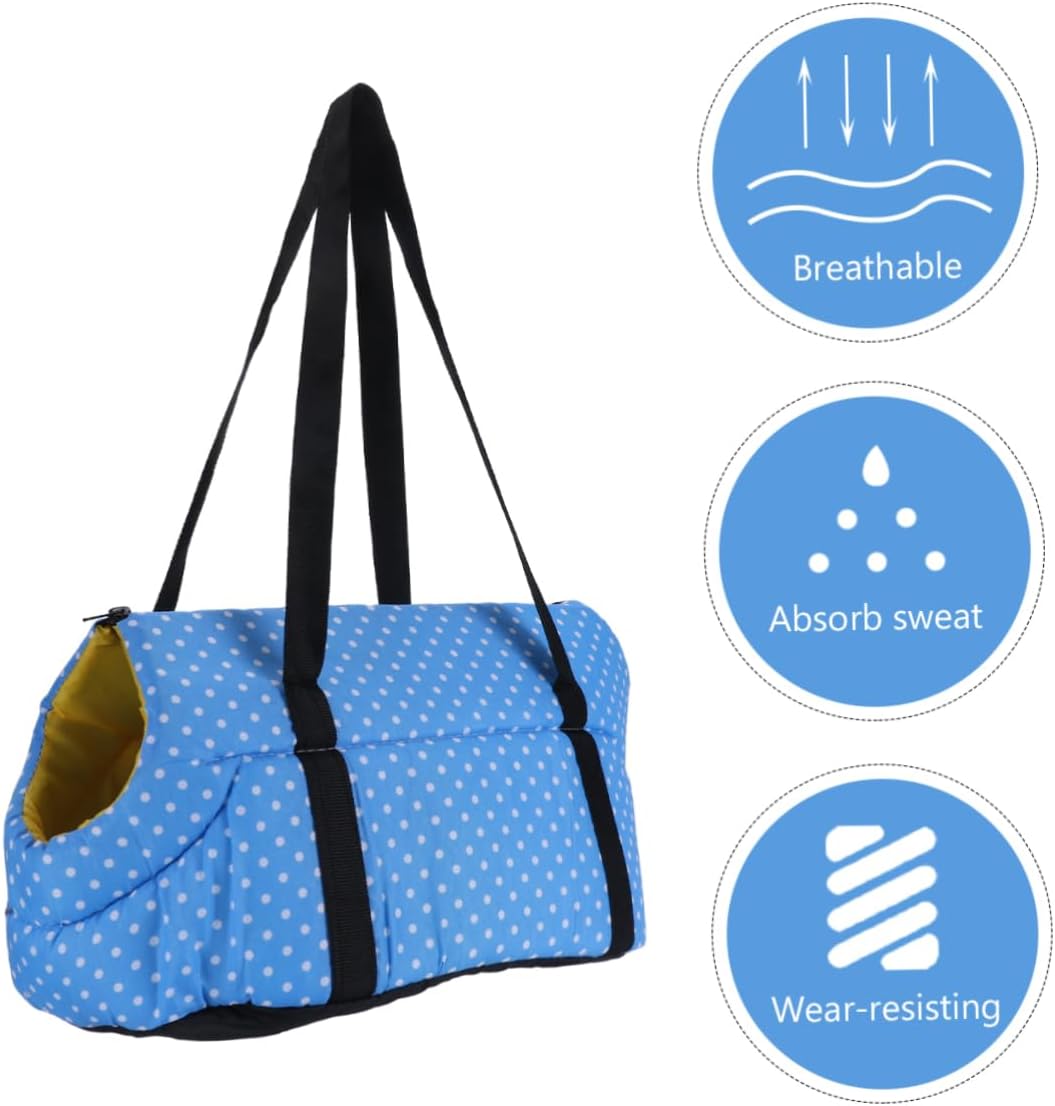 BESPORTBLE 1pc Pet Backpack for Small Dogs Portable Outdoor Dog Carrier Bag Comfortable Shoulder Strap Breathable Scratch-Resistant Design for Travel Hiking and Camping