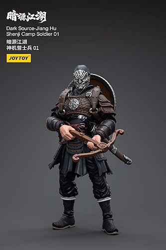 Miniatura 3 de JoyToy Fuente oscura JiangHu Shenji Camp Soldier Figura de acción a escala 118