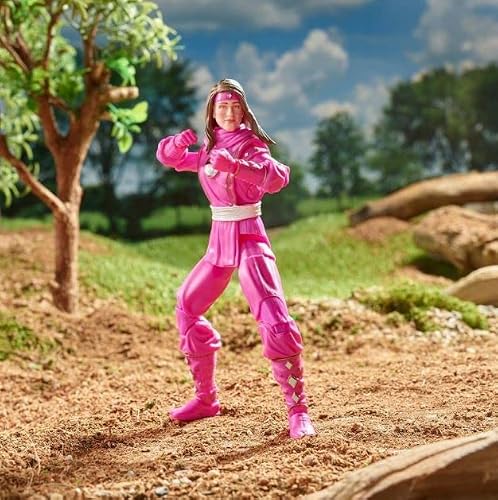 Mighty Morphin Power Rangers Lightning Collection Ninja Rangers Collection Red Pink Yellow (Ninja Pink Ranger) #TOP4