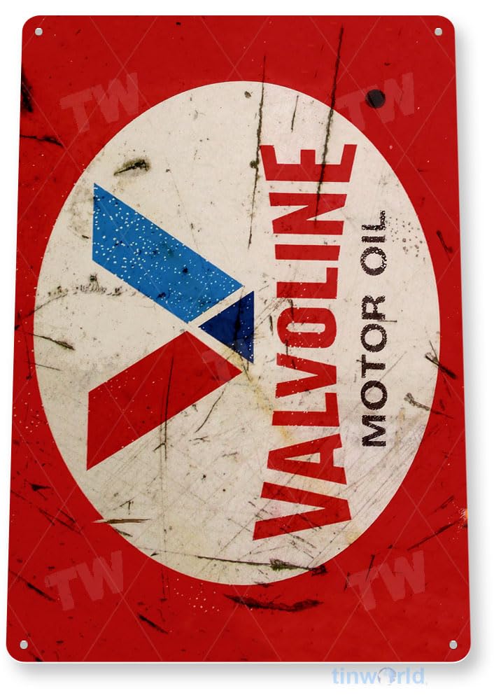 Amazon.com: Tinworld Tin Sign: Motor Oil Decor Wall Art Gas Garage
