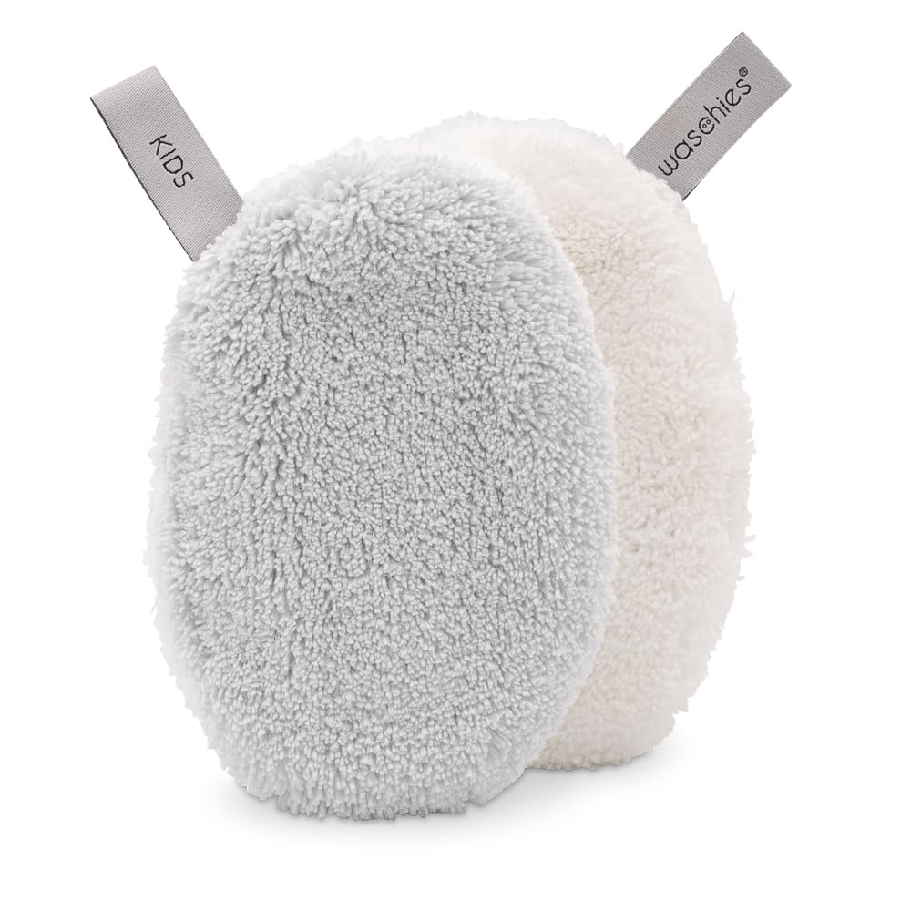 Waschpads für Babys 2er-Set Pastel blue