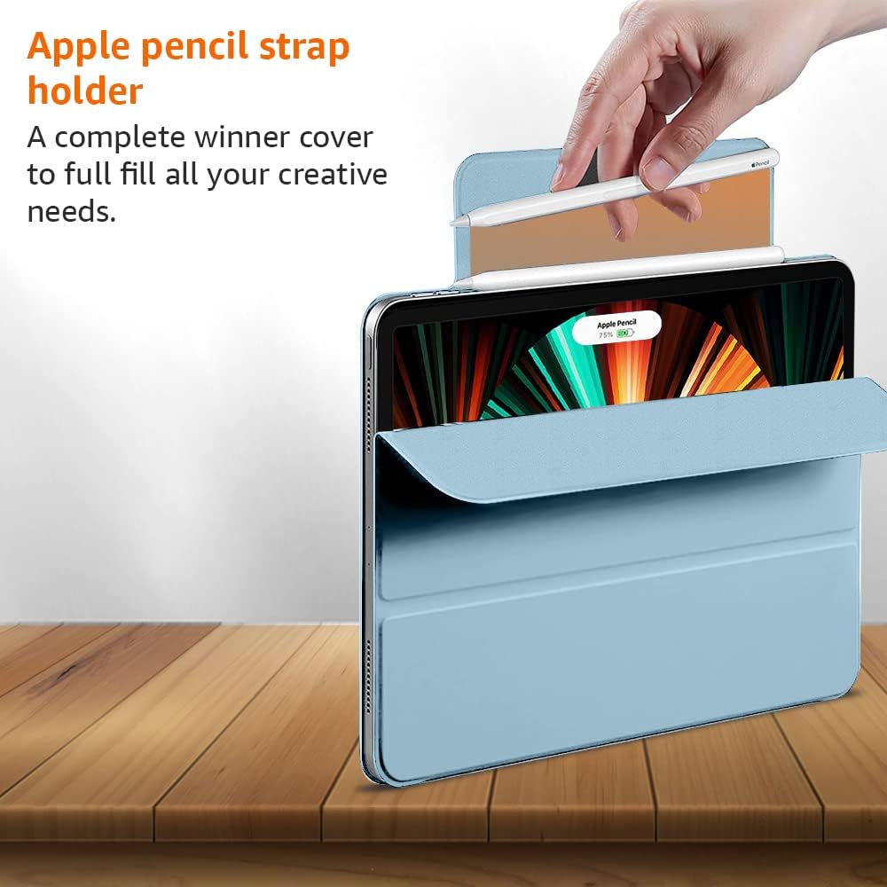 Amazon Basics Magnetic Case for Apple iPad Air 13 inch M2 2024