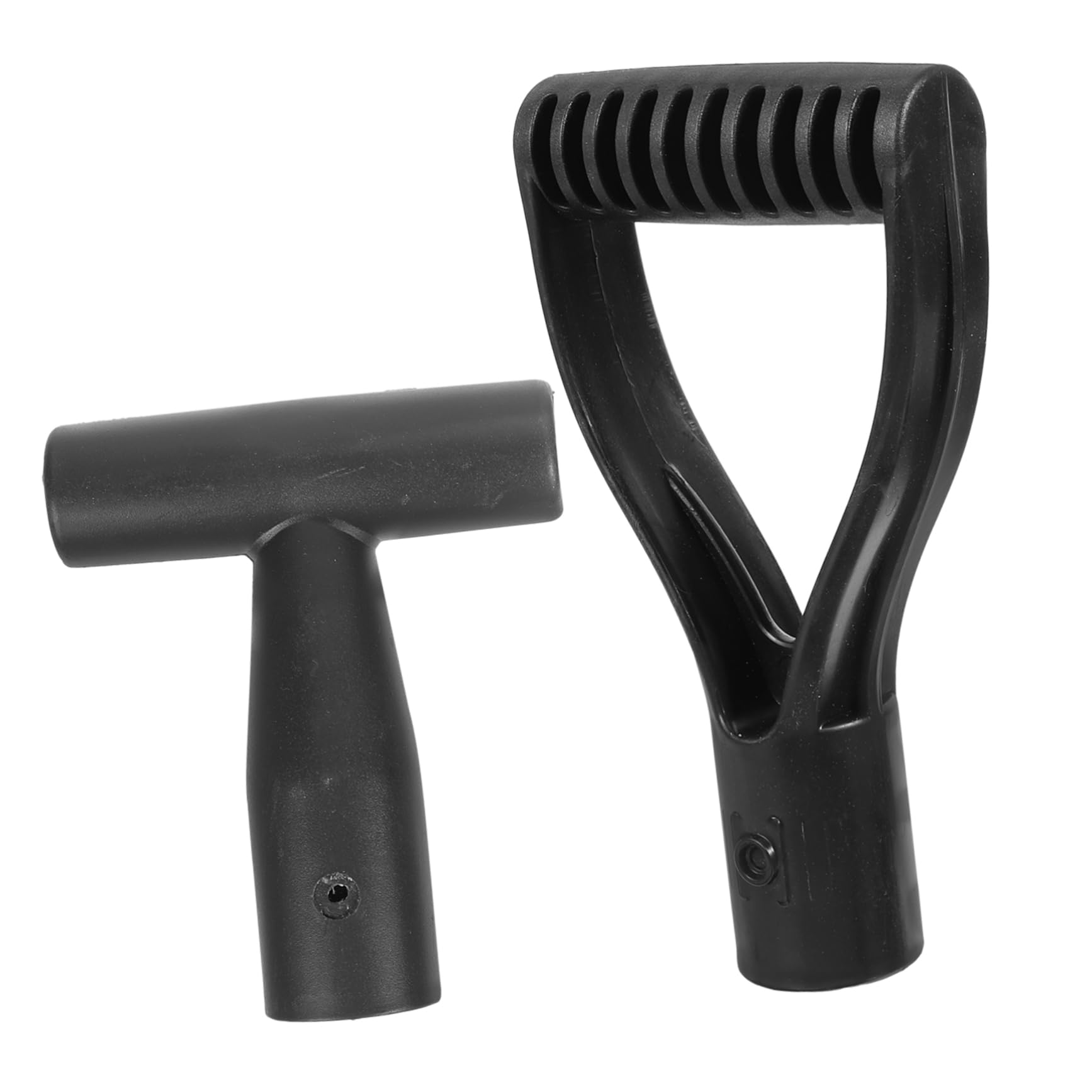 YARNOW Pala De Excavación Llave De Tubo Holgazanear Mango De Pala De Agarre En Y Herramienta Espadas Tenedores Mangos Eje De Pala Equipo Black Polímero Anticolisión 2 Piezas X 4