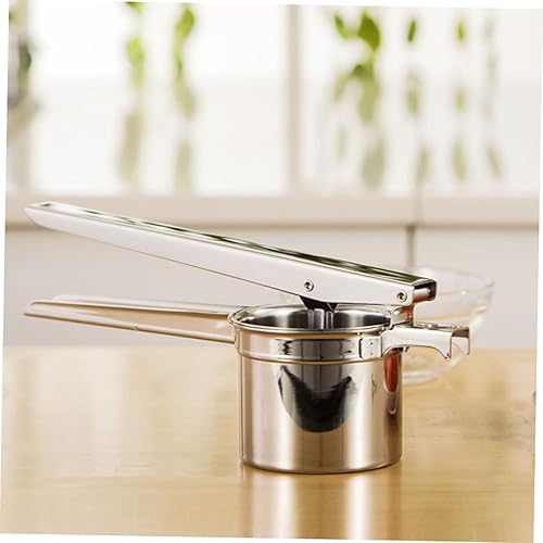 Miniatura 7 de Cabilock Exprimidor manual de limón de acero inoxidable con mango largo para apretar sin esfuerzo y fácil limpieza para chefs caseros y cocinas