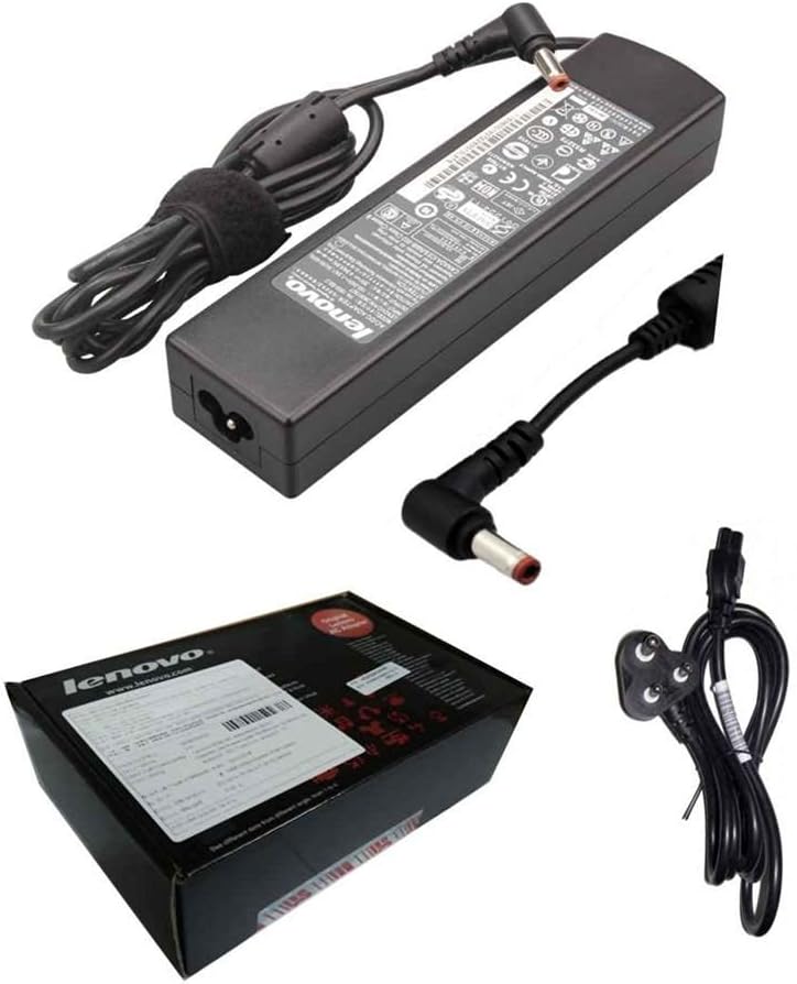 Lenovo Ideapad G580 20V 3.25A 65W Original Adapter with Free Power Cord Compatible with Lenovo P/N: PA-1650-56LC 36001651 57Y6402