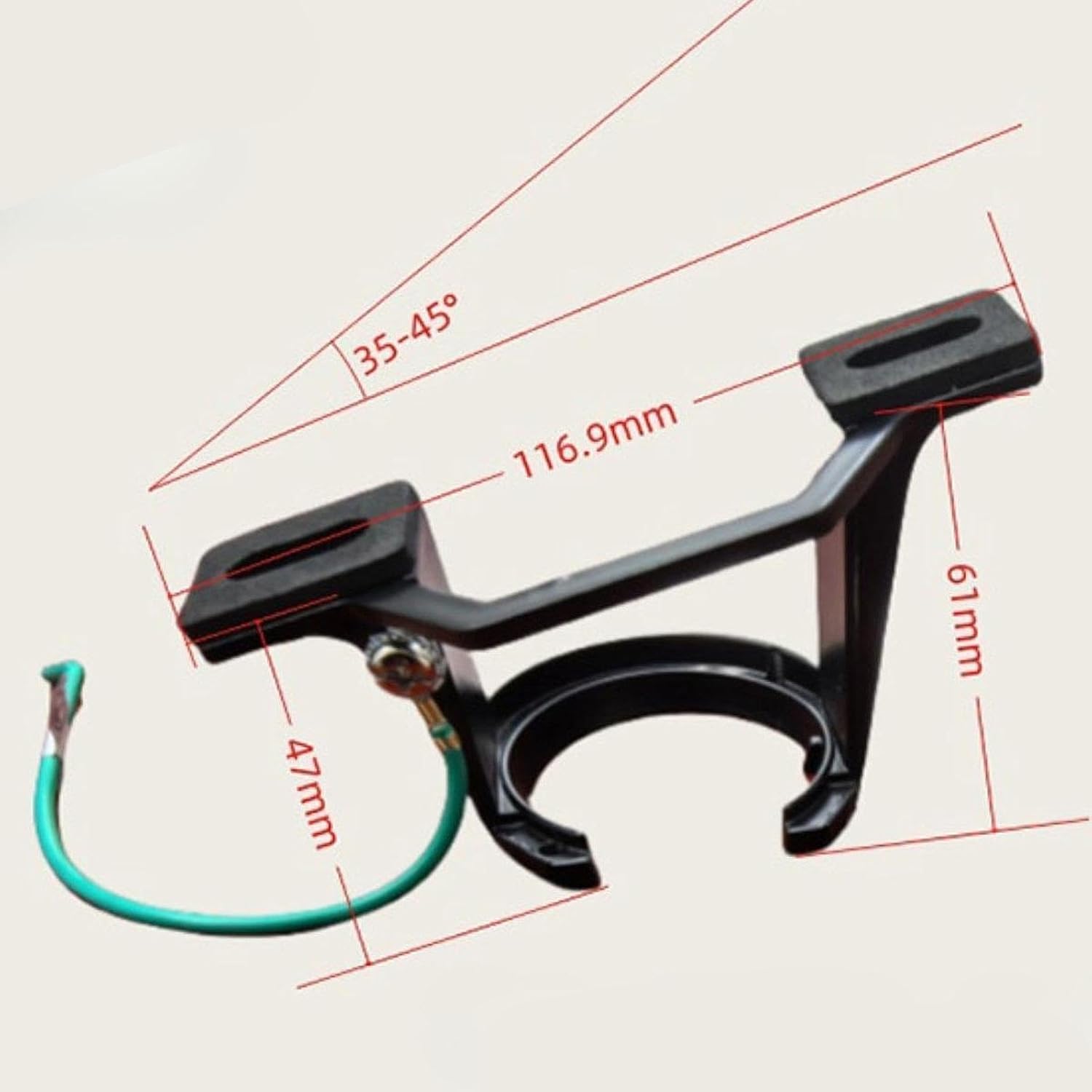 Ceiling Fan Mounting Bracket, Cathedral Sloped Ceiling Bracket, Heavy Duty, Professional, with Mounting Hardware