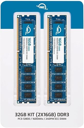 Miniatura 7 de OWC 4GB DDR3 1600 PC3-12800 CL11 1Rx8 240-pin 1.5V ECC sin búfer DIMM módulo RAM Actualización para equipos de escritorio seleccionados, estaciones