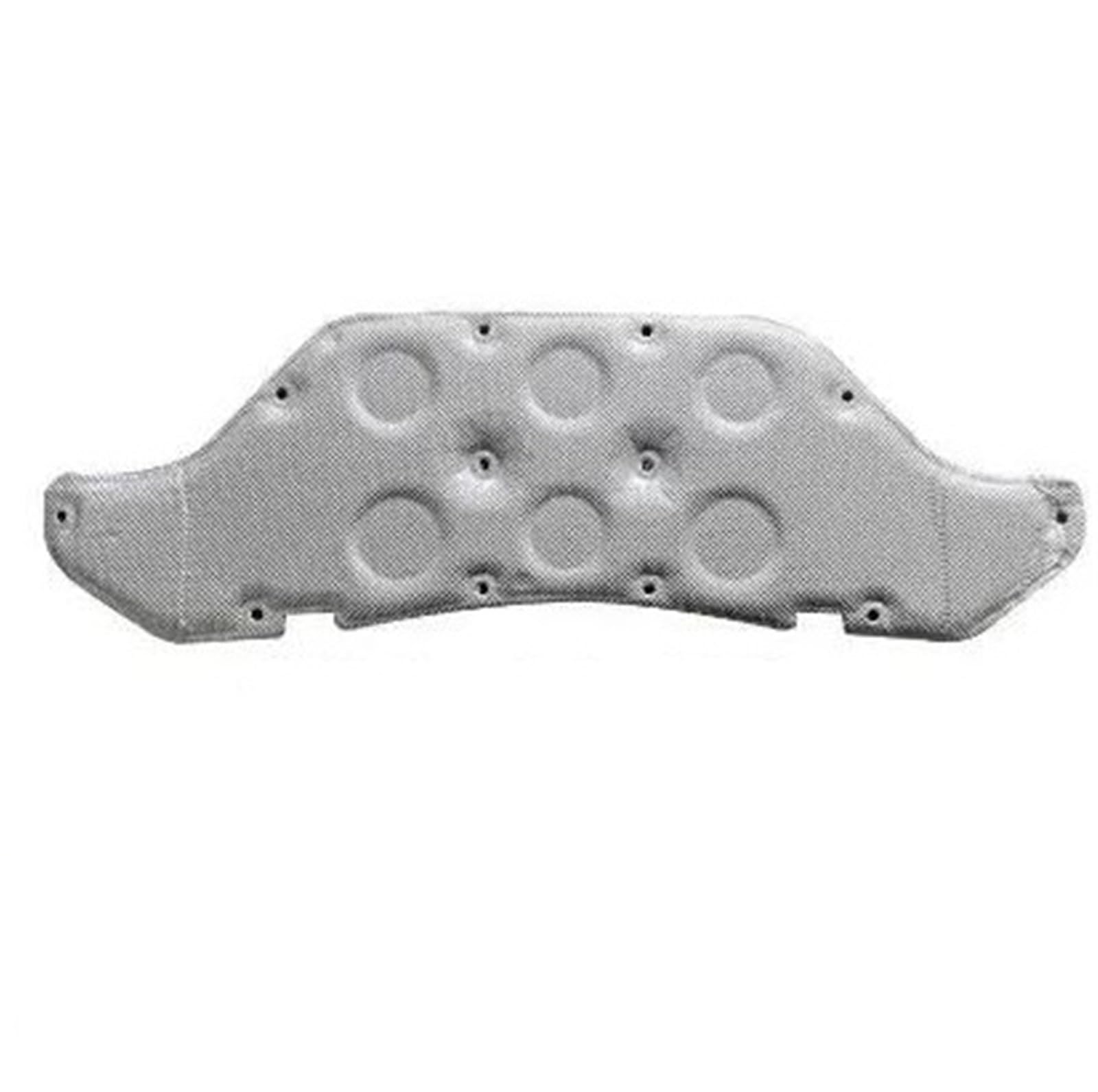 Yytemd Front All Aluminum Car Front Engine Hood Insulation Cotton Pad Sound Heat Mat Soundproof For Benz Gla H247 2020-2023 Heat Shield Mat(Front All Aluminum)