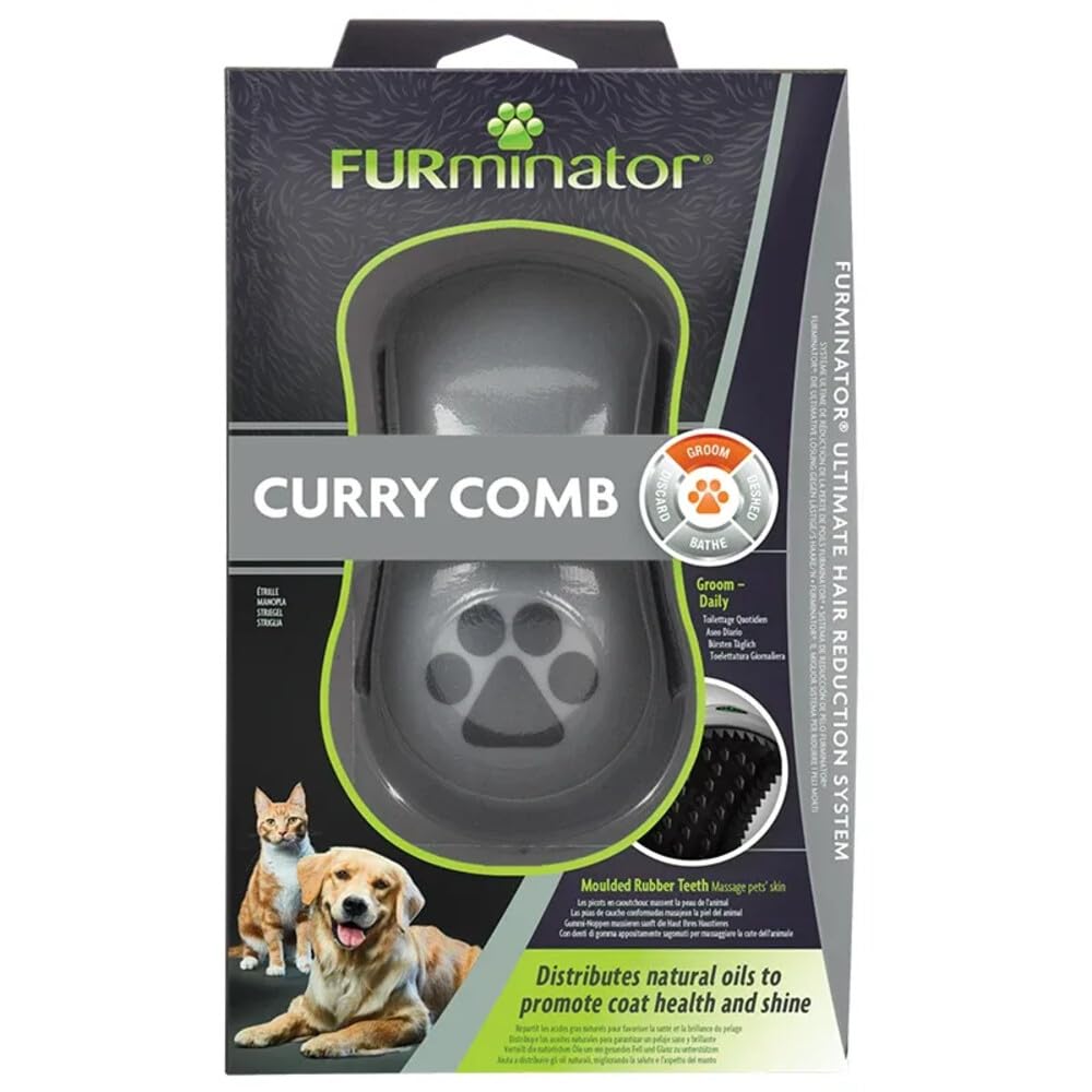 FURminator – Cepillo de Masaje S para Perros y Gatos