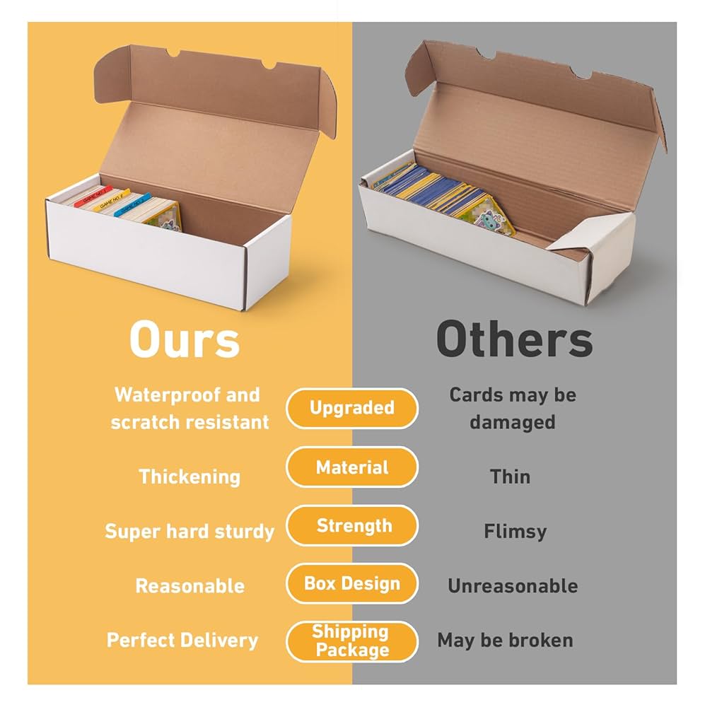 Amazon.co.jp: SUNEZLGO トレーディングカード収納ボックス