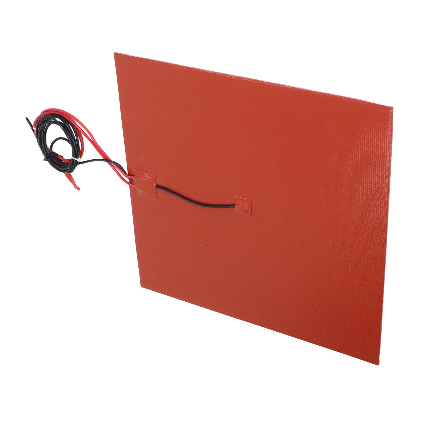 Almohadilla térmica de silicona para impresora 3D, 450 W, 350 mm x 350 mm, calentador de cama caliente seguro para altas temperaturas con adhesivo fuerte y termistor de 100 (CC 24 V)