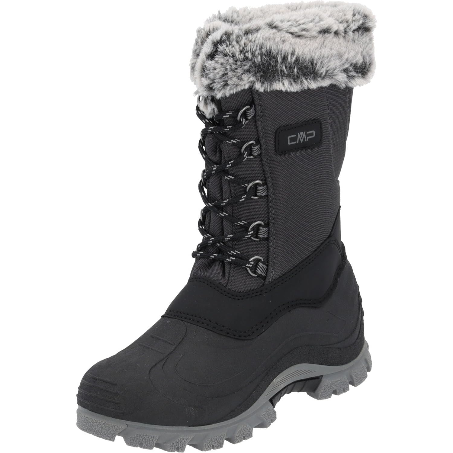 CMP Girl Magdalena Snow Boots, Nero, 4 UK