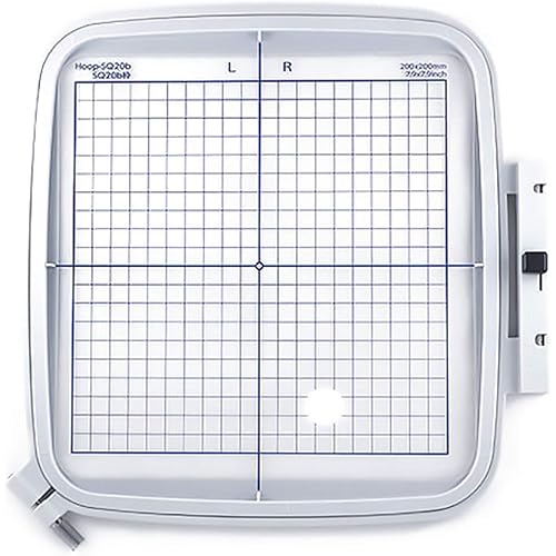 Janome SQ20B - 7.9" x 7.9" Embroidery Hoop fits MC500E, 400E and More