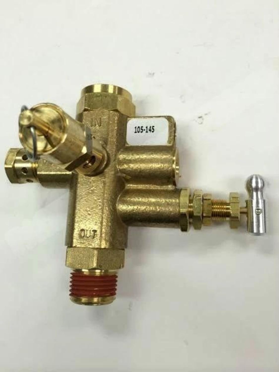 5GH-WB AIR COMPRESSORS BLOWERS COMPATIBLE PILOT VALVE UNLOADER for INGERSOLL RAND - SS3J5 5GH-WB 56288756 131LGM3 105-145 PSI 1/2" INVERTED FLARE INLET 1/2" M NPT OUTLET