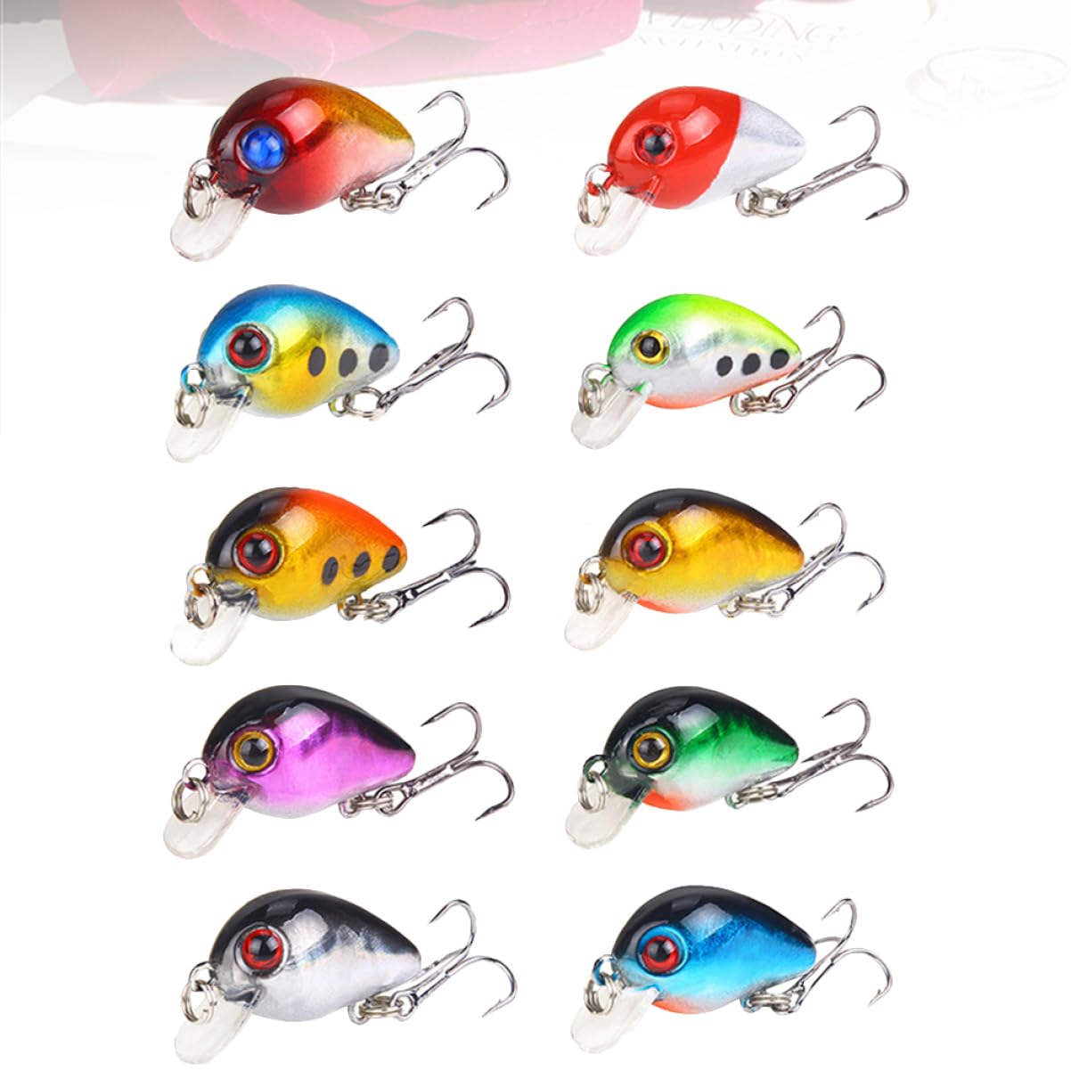 30 Uds Señuelos De Pesca Señuelo Cebo Mini