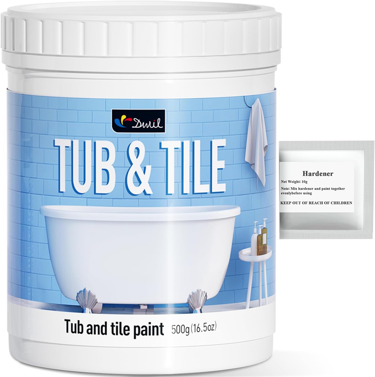 Amazon.com: VICBTZT Tub and Tile Refinishing Spray Paint White, Aerosol ...