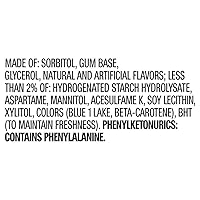 Vista 3 de ORBIT Goma de mascar sin azúcar de menta verde, 3 paquetes de 14 piezas (42 piezas en total)