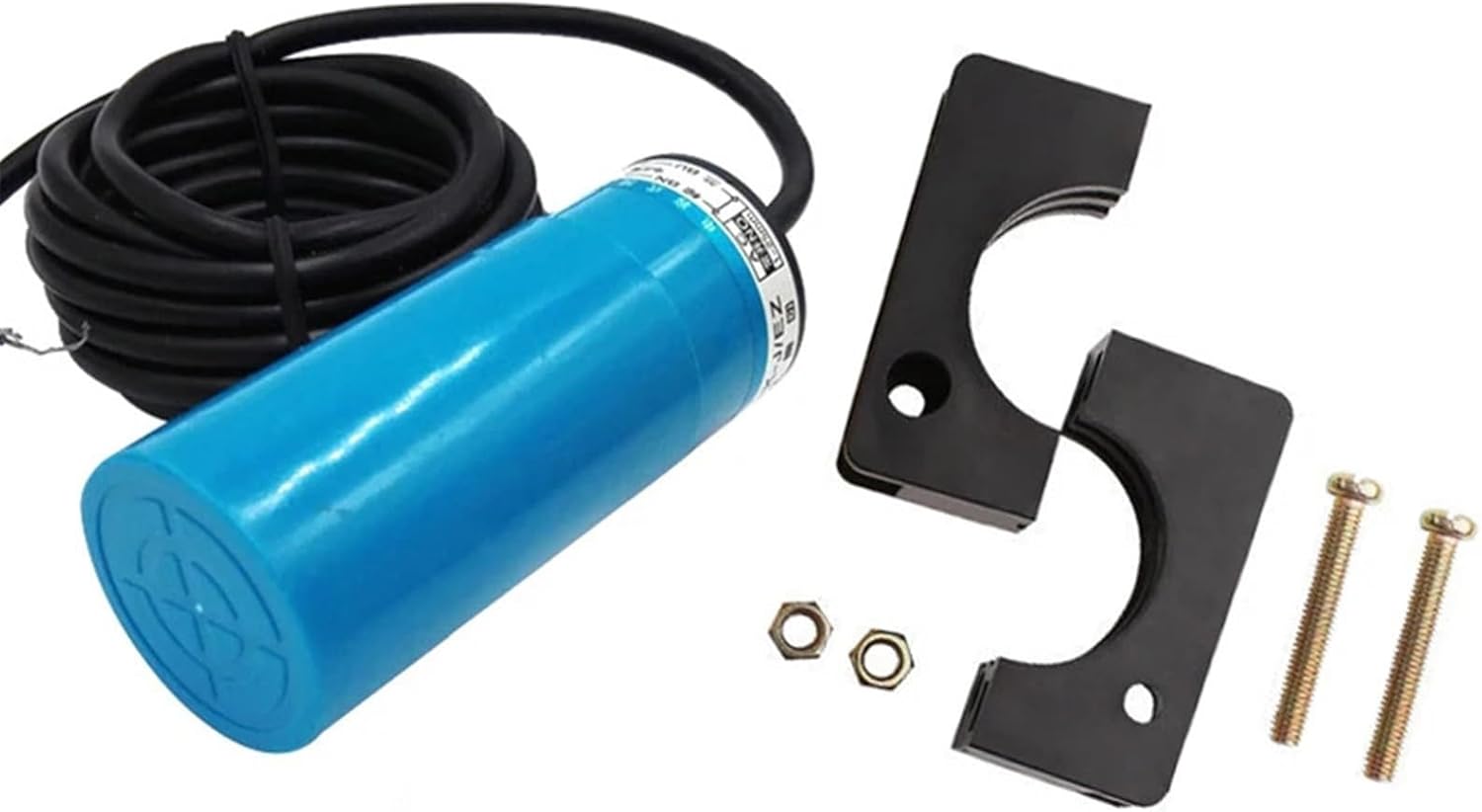 1PCS Capacitive Proximity Switch LJC34A4-K-J Cylindrical Approach Sensor and Bracket 2-Wire M34 25mm Detection Distance AC 90-250V(Class A NO)