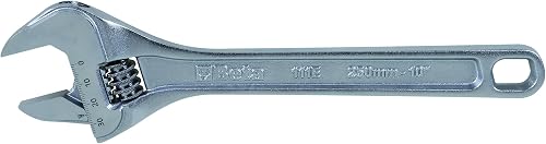 Beta 111E Adjustable Wrench Set| Dual mm/Inch Laser Markings | 15° Angled Head | Wide Jaw Opening | Lightweight Ergonomic Design | Matte Chrome Finish | High-Performance Alloy Steel