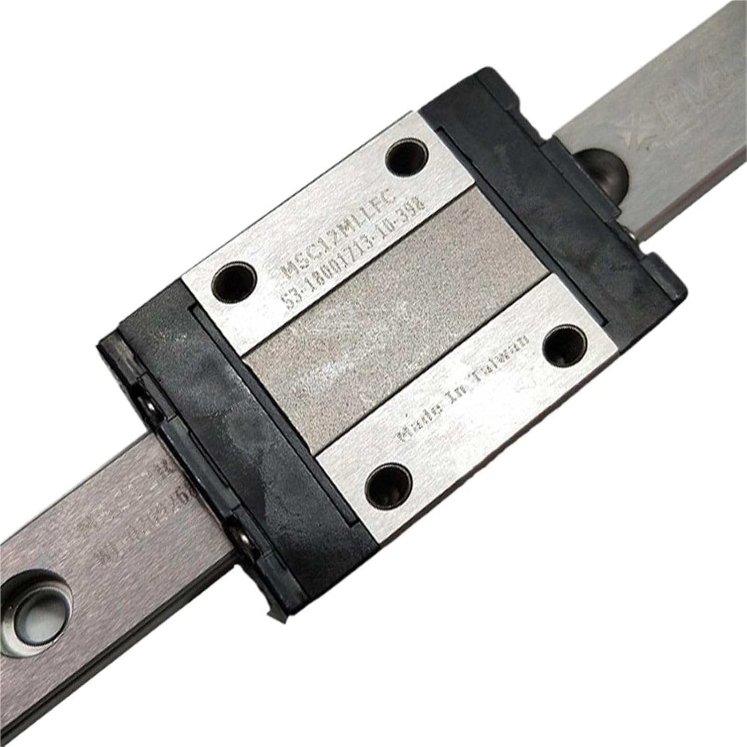 1Pcs Stainless Steel Linear Guide MSC12 200-550mm + 1Pcs MSC12M Block Carriage(400mm)
